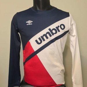 Umbro Soccer Jersey Long Sleeve - Tri-Color, Large